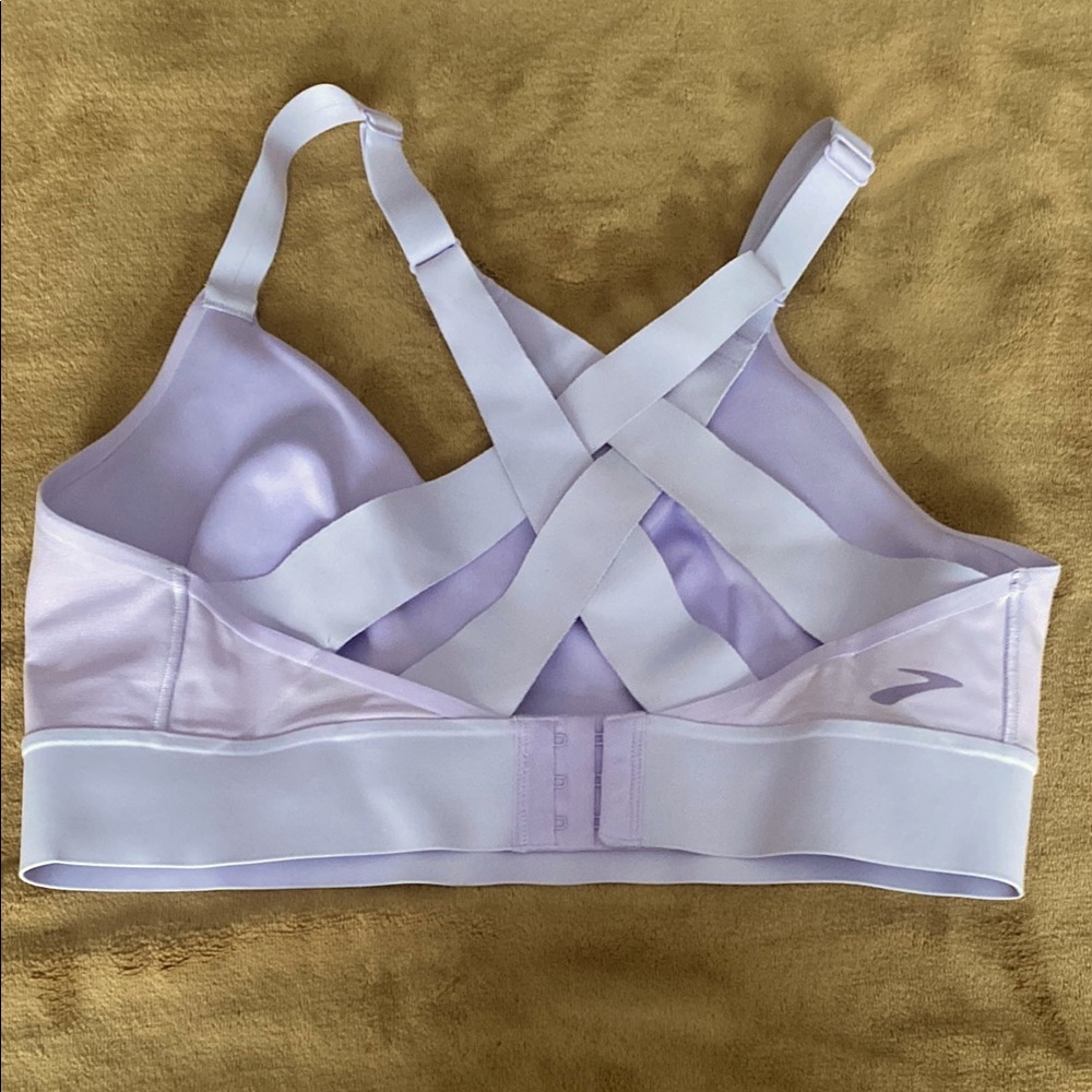 Brooks Goldilocked Strappy Sports Bra - 36C/D - EUC